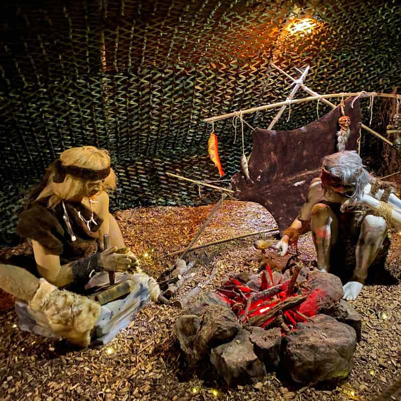 tunnel de la prehistoire dinos park parc a theme saint hilaire de riez